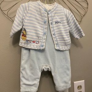 Two Piece Disney Sweater and Romper